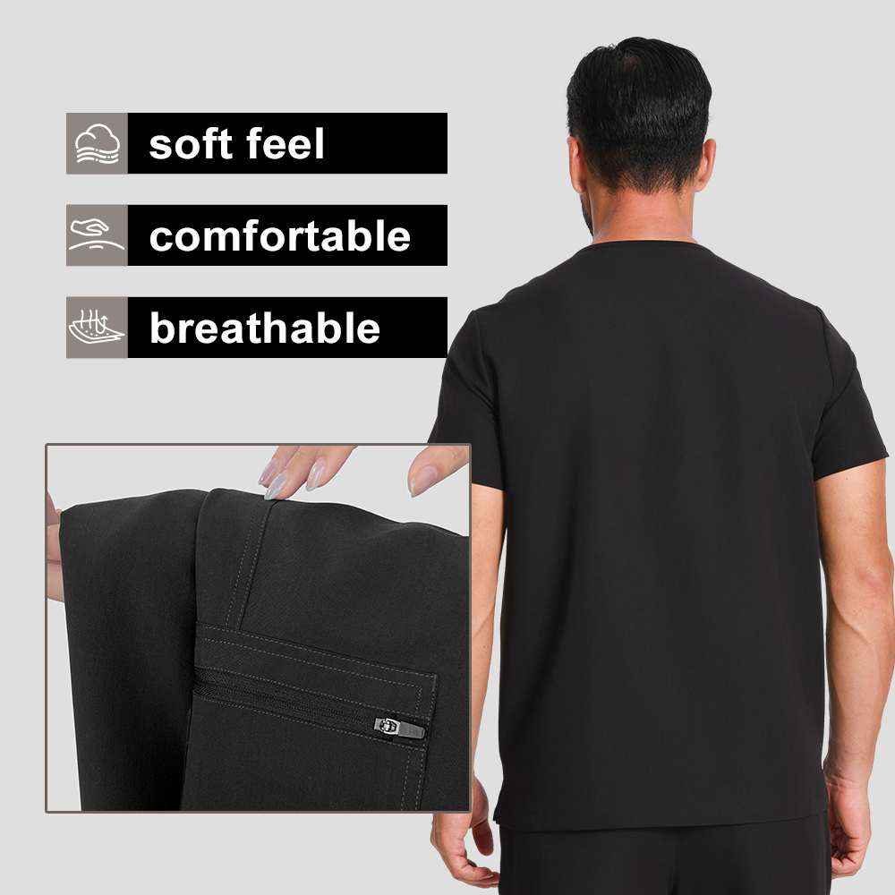 KUNGFU SCRUBS Men Surgical Uni - Medical Lab Uniform ulasan dan harga