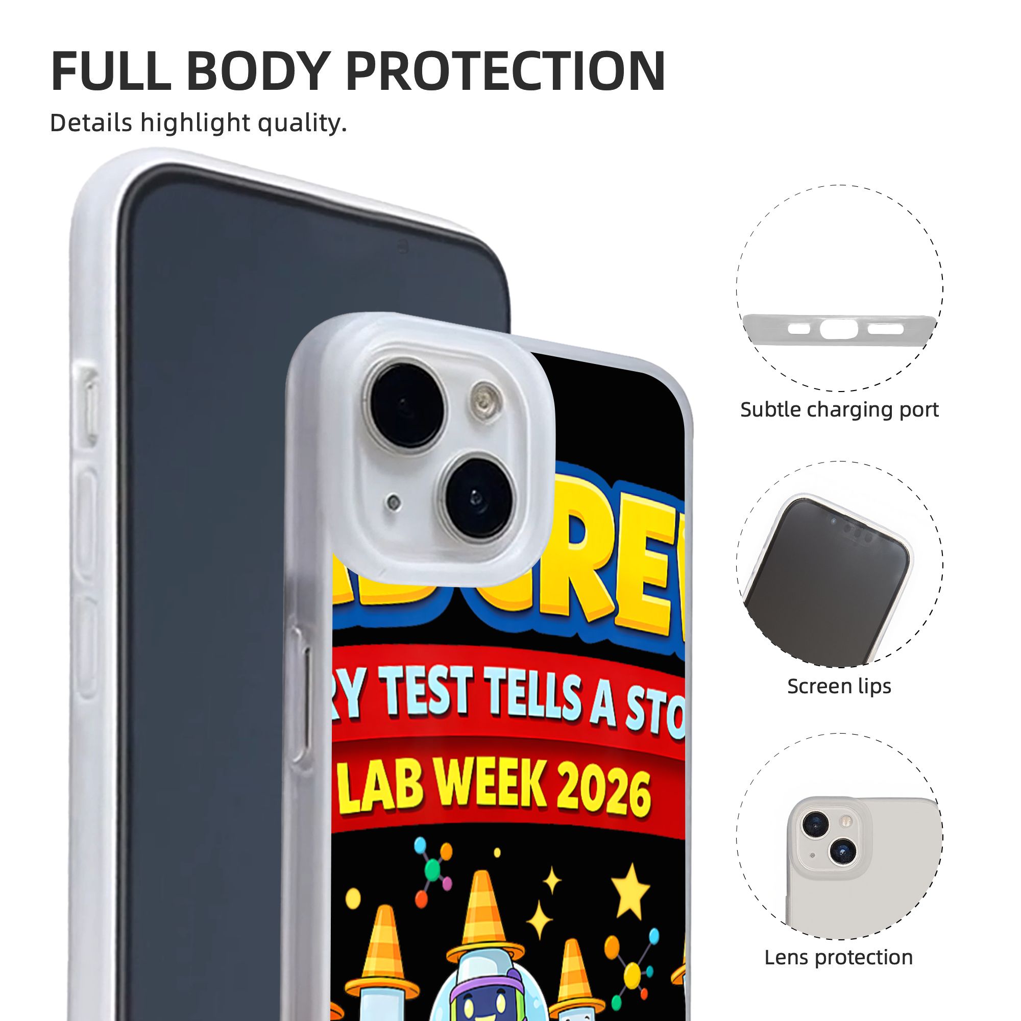 New Armor Bumper Shockproof La - Medical Lab Week 2026 ulasan dan harga