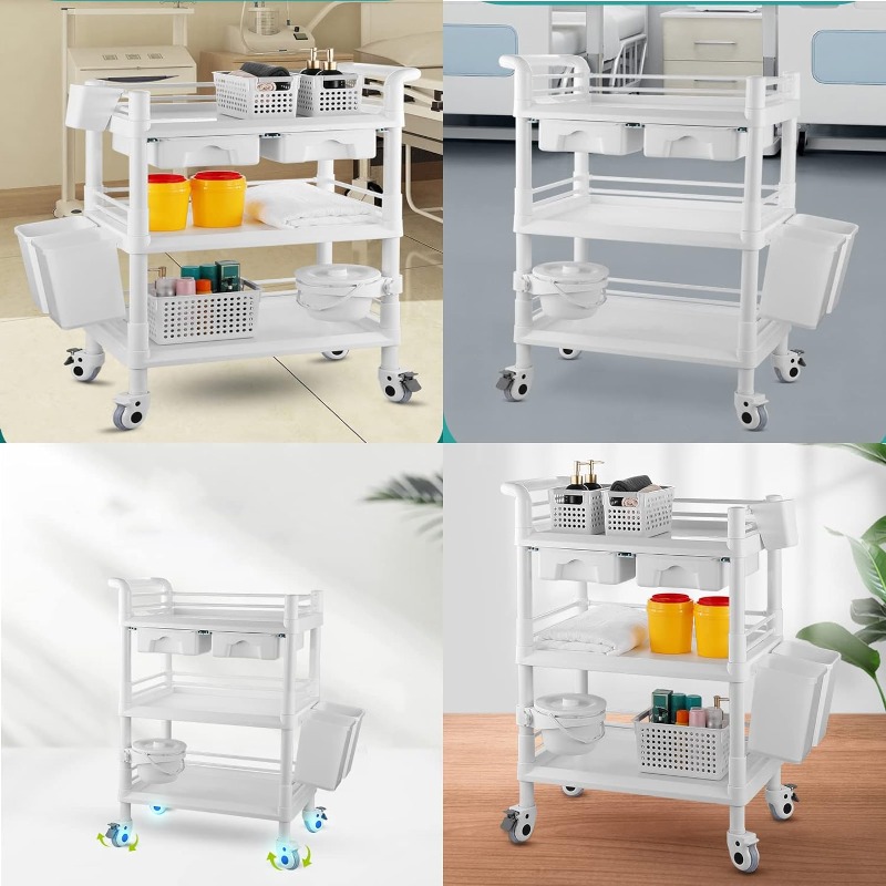 Utility Medical 3-Tier Estheti - Medical Lab Officer ulasan dan harga