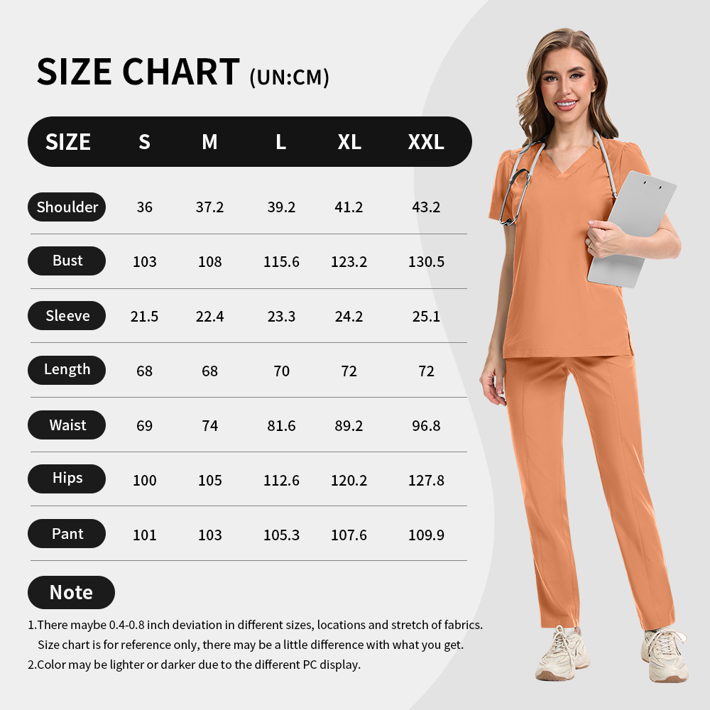 Clinical Uniform Woman Stretch - Medical Lab Uniform ulasan dan harga