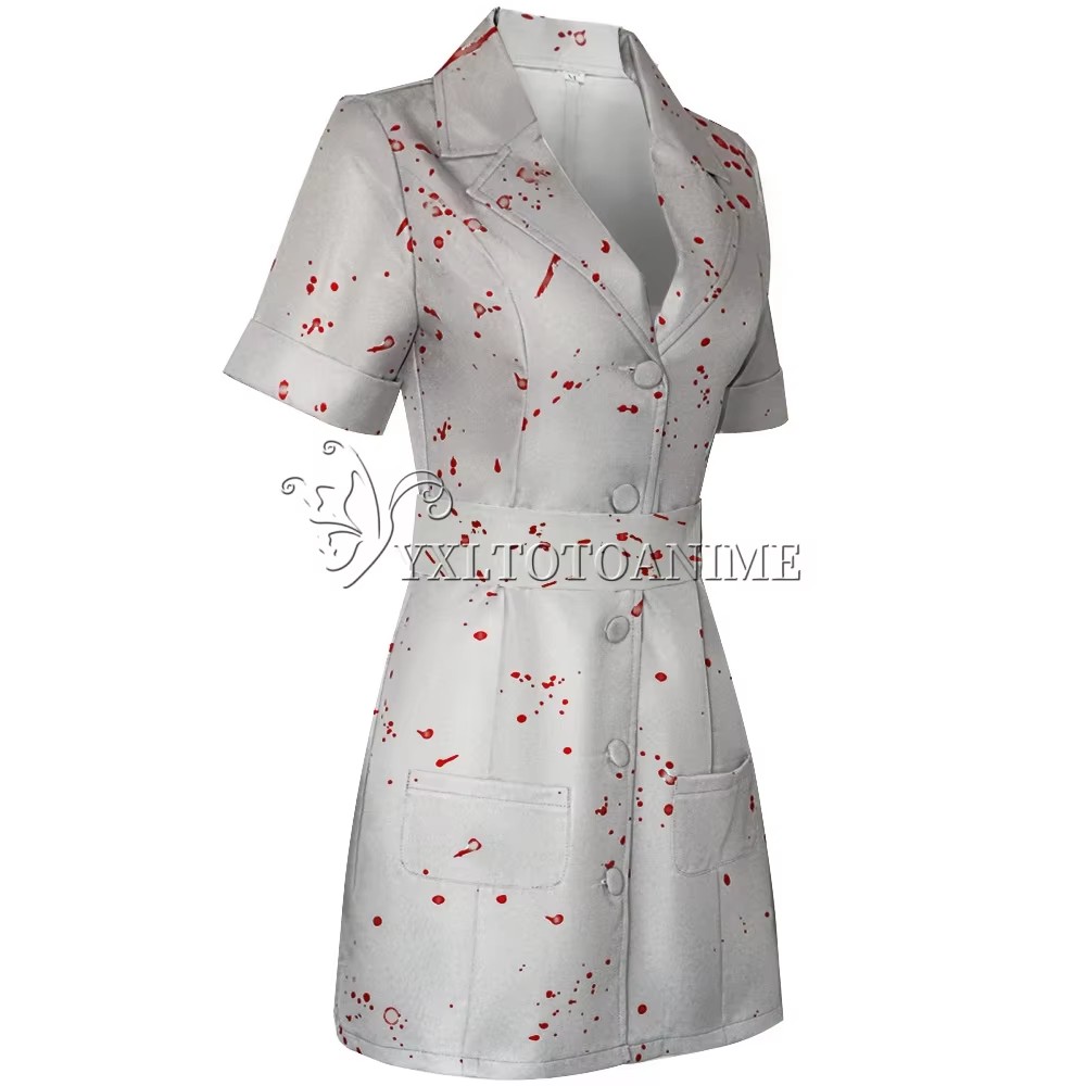 Movie Silent Hill Cosplay Cost - Medical Lab Uniform ulasan dan harga