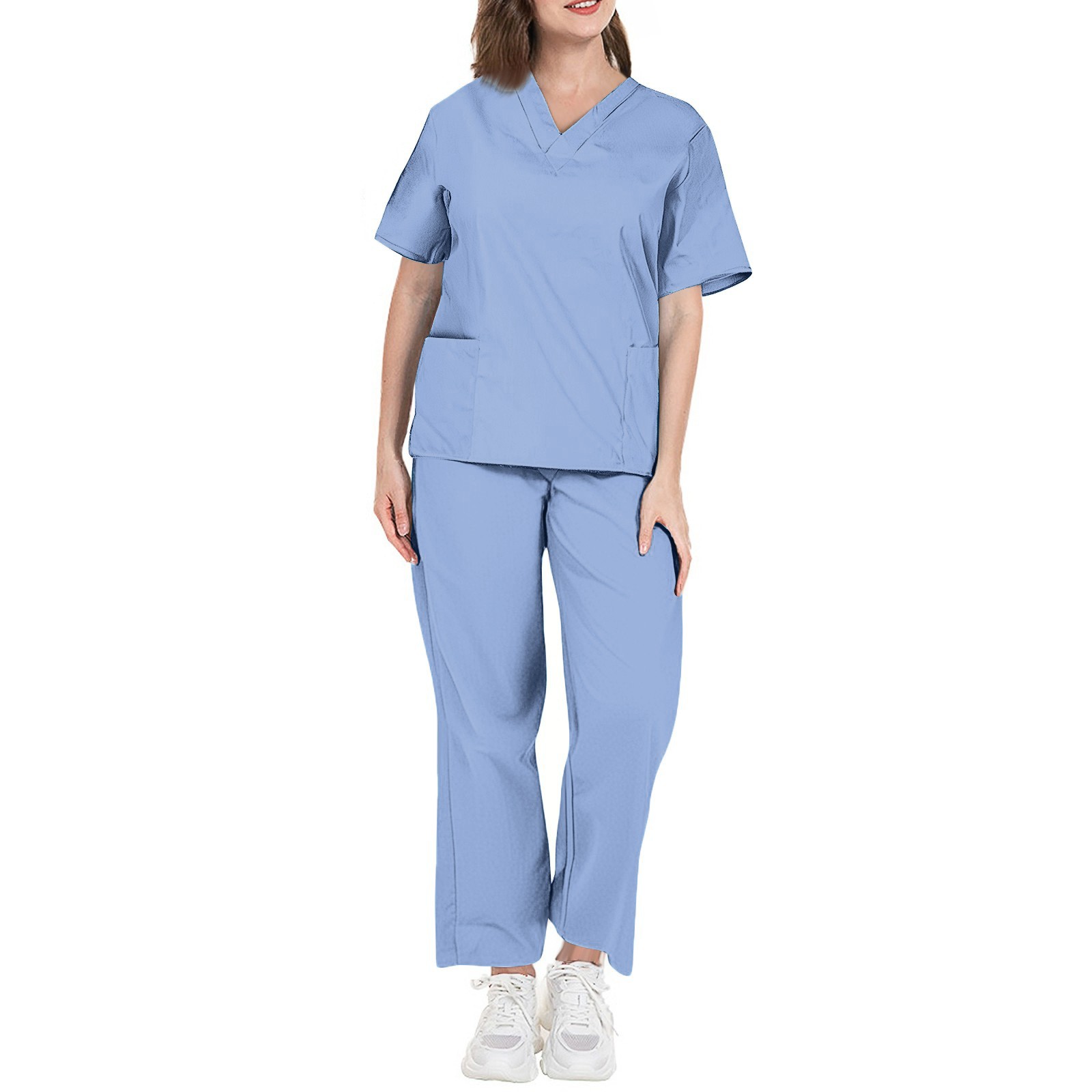 Women Jogger Sets Beauty Costu - Medical Lab Uniform ulasan dan harga