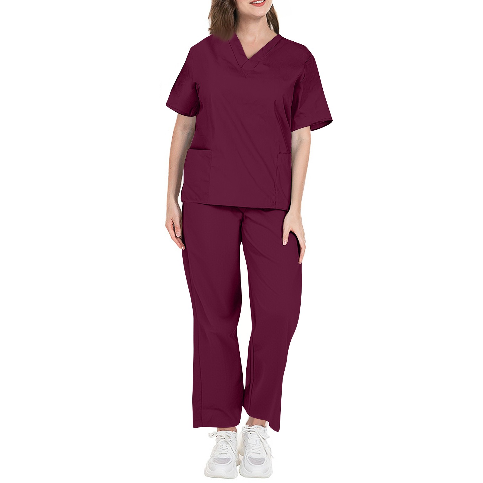 Women Jogger Sets Beauty Costu - Medical Lab Uniform ulasan dan harga
