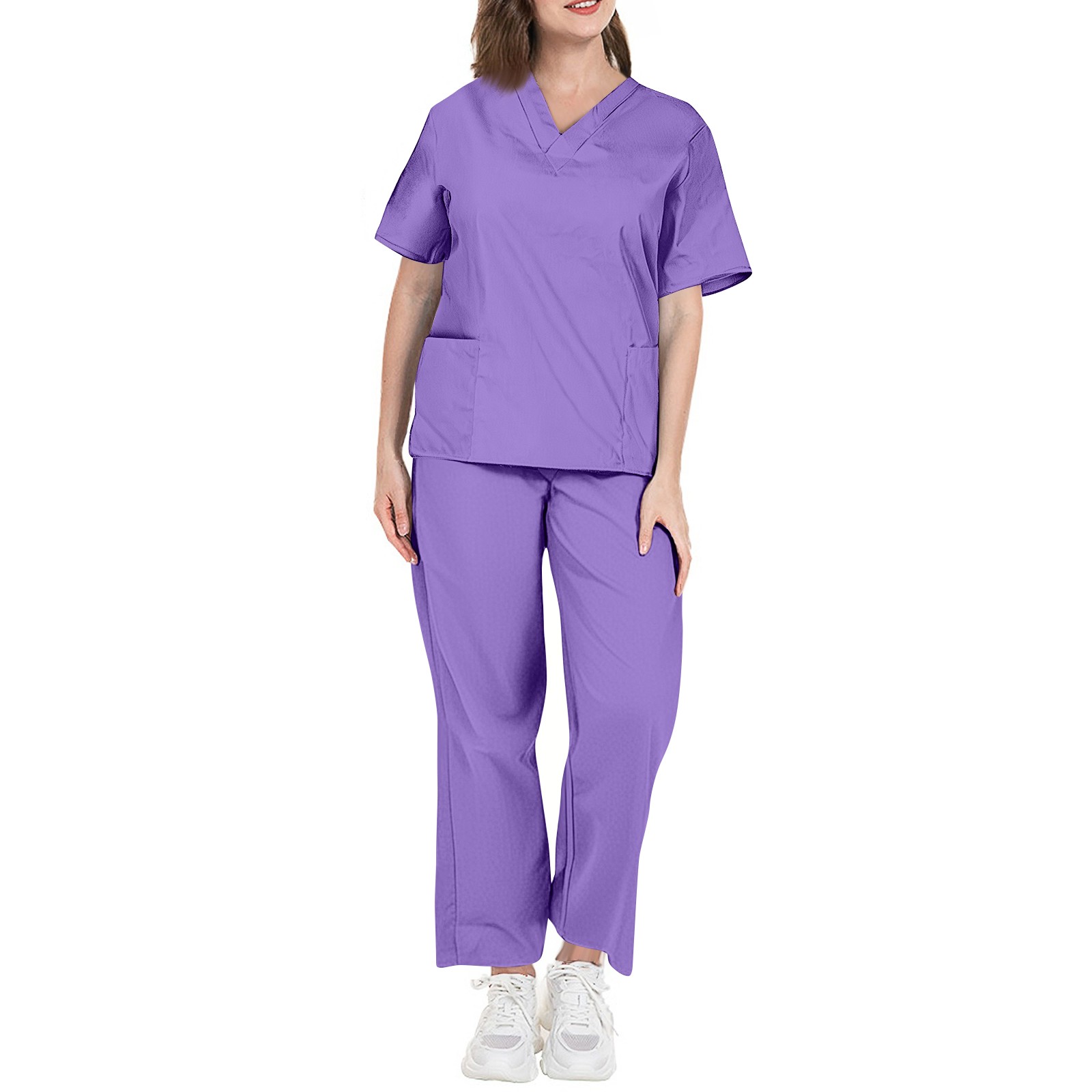 Women Jogger Sets Beauty Costu - Medical Lab Uniform ulasan dan harga