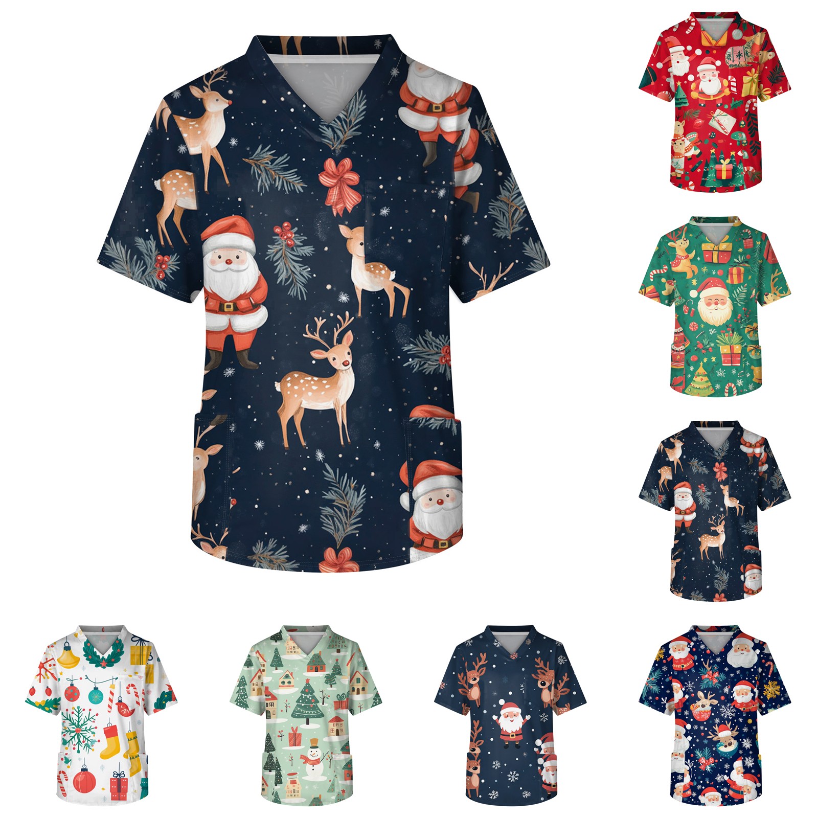 Unisex Medical Nurse Uniform C - Medical Lab Uniform ulasan dan harga