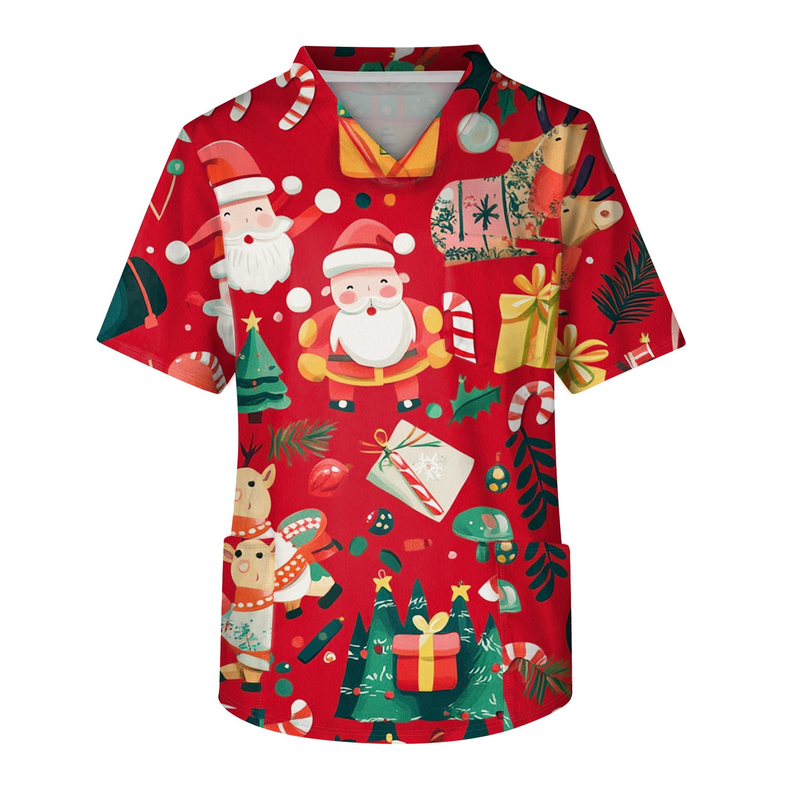 Unisex Medical Nurse Uniform C - Medical Lab Uniform ulasan dan harga